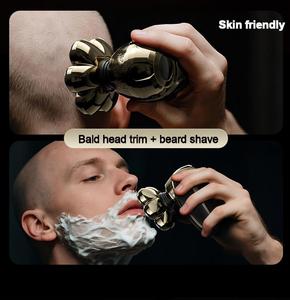 CITICITY Men's 7 Blade IPX7 Waterproof Electric <b>Shaver</b> 5 in 1 Set with USB Charging & LED Display Screen Magnetic Rotary <b>Shaver</b> - Product Image 3