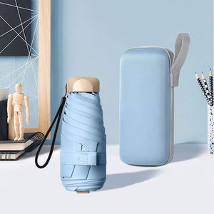 Parapluie miniature pliable de haute qualité, best-seller, protection UV, avec impression de logo - Product Image 1