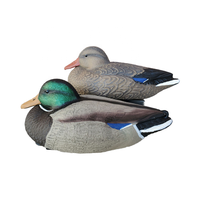 Décoys de canard mandarin personnalisés de 18 pouces, gonflables, flottants, imperméables, écologiques, durables, en plastique PE pour la chasse