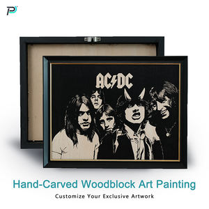 Ручная роспись, Современная Настенная картина переменного/постоянного тока, масляный портрет в деревянной раме с принтом для декора дома или ванной комнаты - Product Image 2