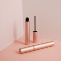 Profession cosmétique boîte d'emballage bio végétalien cils style vide Tube étiquette privée cils rehausseur sérum bouteille pour cosmétiques