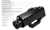 Adaptateur DC 2026 Hot 400 kW 400 A CCS2 vers GBT pour véhicules électriques, mise à niveau OTA via téléphone, charge rapide et stable