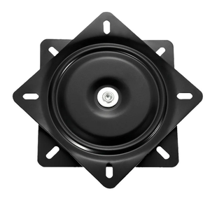 Taburetes de bar modernos de hierro con plataforma giratoria de 360°, base giratoria para sofá, silla o exhibidor. - Product Image 1