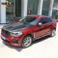 Cubierta de Motor de Fibra de Carbono para BMW X5 F15 X6 F16, Kit de Carrocería de Alta Calidad, Estilo Harman, Nuevo