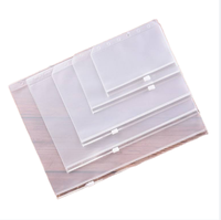 Pochettes de rangement A5 A6 avec étiquette PVC, enveloppes à fermeture éclair pour Budget en espèces, pochettes de rangement à 6 trous pour Journal, carnet de notes et planificateur
