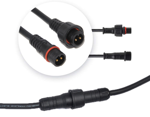 방수 커넥터 IP65 IP67 <span class=keywords><strong>IP68</strong></span> M12 방수 케이블 2핀 3핀 4핀 와이어 커넥터 - Product Image 3