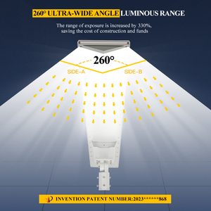 ไฟถนนโซลาร์เซลล์ LED ควบคุมด้วย AI ยี่ห้อ WERISE ระดับ IP65 สำหรับภายนอกอาคาร พร้อมระบบชาร์จ MPPT แบบ All-in-<span class=keywords><strong>One</strong></span> เหมาะสำหรับทางหลวงและถนนทั่วไป - Product Image 2