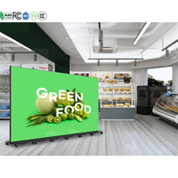 Écran LED d'intérieur P2.5 ultra-mince 1080P HD pour affichage numérique et publicité