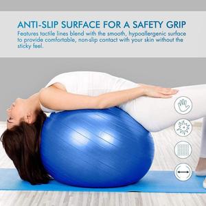 Palla da Yoga Anti-Scoppio in PVC Ecologico per Gravidanza, Fitness, Palestra, Esercizio e Allenamento a Casa - Product Image 2