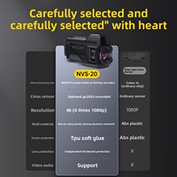 Monoculaire de vision nocturne infrarouge haute définition couleur 4K FNIRSI NVS-20, petit et portable, pour l'imagerie optique nocturne en extérieur