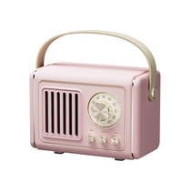 Lecteur MP3 portable P19, haut-parleur Bluetooth sans fil TWS avec fonctions Aux, USB, carte TF, radio FM