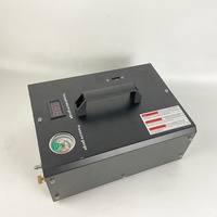 Arrêt électrique 300bar dc 12v voiture onduleur compresseur d'air pcp pompe Chine gros mini écran led portable petit filtre 4500psi