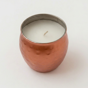 Vaso para Velas de Cobre Martillado de Doble Pared – Recipiente de Cera con Aislamiento Térmico Premium para Aromas de Lujo - Product Image 1