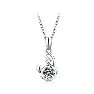 2026 S925 argento Sterling 12 segni zodiacali collana pendente con 1 carato Moissanite costellazione collana donna catena clavicola - Product Image 5