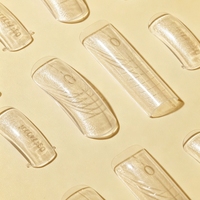 240 Pièces Formes Doubles Stiletto Extra Longues de Qualité Professionnelle pour Ongles, Moulage Rapide en ABS, Outils d'Art Ongulaire pour French Coffin