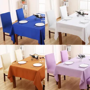 Set Of Chair Cover And Tablecloth Simple Chair And Table Cover Set For Home Dinning