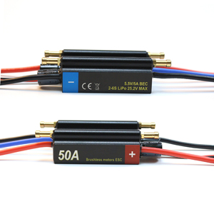 Contrôleur de vitesse électronique marin sans balais 30A 50A 70A 90A 120A 200A 2-6S étanche pour bateau RC - Product Image 4