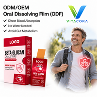 Bandes de film oral à dissolution rapide au bêta-glucane OEM ODM – Complément pour le soutien immunitaire et la santé intestinale – Marque privée