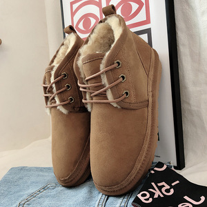 Stivali <span class=keywords><strong>da</strong></span> <span class=keywords><strong>Neve</strong></span> per <span class=keywords><strong>Uomo</strong></span>, Nuovo Design 2026 con Logo U Personalizzato, Fodera in Pelle, Caldi, con Lacci, alla Moda - Product Image 6