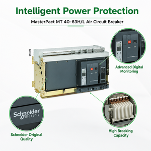 Interruptor-seccionador MasterPact MT40-63H/L 4000-6300A ACB para Distribución de Energía, Fijo/Extraíble - Product Image 3