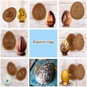 Non-stick 3D Breakable Easter Egg Shaped <b>Silicone</b> Cake Mold Chocolate Mold DIY <b>Baking</b> Moulds - Product Image 4