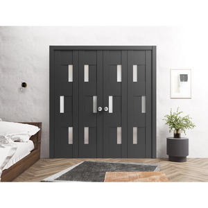 <span class=keywords><strong>Porte</strong></span> pliante moderne <span class=keywords><strong>en</strong></span> <span class=keywords><strong>bois</strong></span> massif, <span class=keywords><strong>style</strong></span> français, avec écran <span class=keywords><strong>en</strong></span> verre, pour intérieur, salle à manger, appartement, salon, salle de bain, cave à vin, <span class=keywords><strong>atelier</strong></span> - Product Image 1