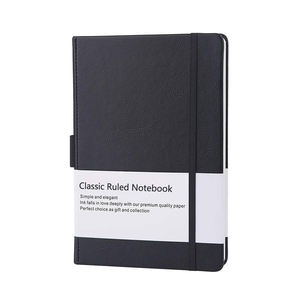 Carnet à spirales personnalisé avec sangle et couverture A5, papier de haute qualité, écologique, logo personnalisé, simple et créatif - Product Image 2