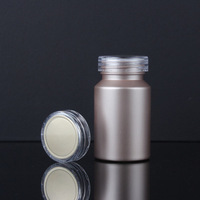 Conteneurs pour médicaments en plastique 150cc, 50 pièces, bouteille de pilules beauté, avec joint