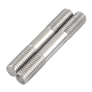 Vis à double extrémité en acier inoxydable 304 de haute qualité M6 M14 M16 M20, boulons à tige filetée double, lisses - Product Image 4