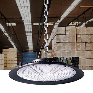 Newest Ufo Led High Bay Light 100w 150w 200w 100lm/W Industry For Indoor Workshop Warehouse Garage Shop