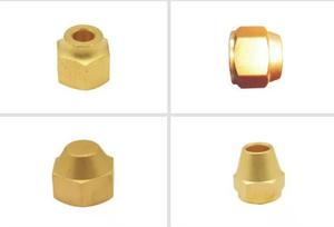 Tuerca de inserción de latón de expansión, macho, con rosca interna, machihembrada en cruz, ranurada, moldeada por inyección, con acabado de cobre y para fusión en caliente, para carcasa de plástico - Product Image 5