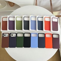Casing Pelindung Magnetik Anti Benturan Berbahan Kain Teknis Resmi Berkualitas Tinggi untuk iPhone Seri 18 17 16