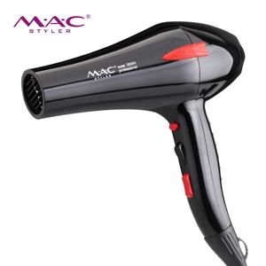 Secador de Pelo Profesional de 2000W con Motor de CA de Alta Potencia, Concentrador, 2 Velocidades/Ajustes de Calor, Alta Velocidad para Uso Doméstico y en Hoteles - Product Image 2