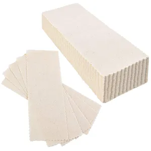 Bandes de <span class=keywords><strong>cire</strong></span> en mousseline pré-coupées 100 % coton, faciles à utiliser, jetables, certifiées CE, pour femmes, vente en gros - Product Image 1