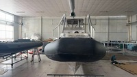 Bateau de location gonflable ORCA 866 Tube 12m Rib1200 fabriqué en Chine, bateau touristique à rames