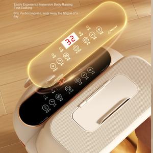 เครื่องนวดเท้าอัตโนมัติสำหรับใช้ในบ้าน พร้อมอ่างแช่เท้าแบบลึก ให้ความร้อนคงที่ สำหรับการล้างเท้า - Product Image 5