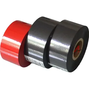 30mm*120m Hot Coding Foil AT1 Used On HP241b HP241 Batch Coding Machine Batch Number Stamp Ribbon