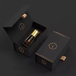 Aangepaste Parfum Verpakking Fles Doos Cosmetische Dozen Kleine Papier Doos Verpakking Voor Essentiële Olie
