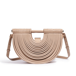 WT0004 Borsa Intrecciata a Mano da <span class=keywords><strong>Donna</strong></span> - Versatile Borsa a Tracolla, Clutch e Borsa da Sera - Product Image 6