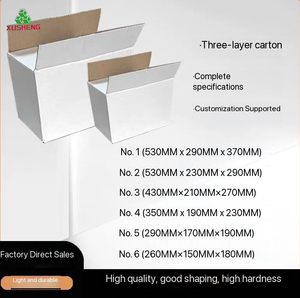 Boîte en carton ondulé brun, prix <span class=keywords><strong>de</strong></span> la boîte en carton ondulé peu coûteuse, personnalisable pour s'adapter à diverses dimensions <span class=keywords><strong>de</strong></span> produits - Product Image 6