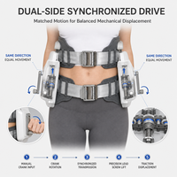 Appareil de décompression vertébrale portable et pliable Boan, support de stretching à cadre rigide pour la physiothérapie en clinique et à domicile
