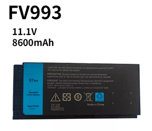 Batterie d'ordinateur portable pour <span class=keywords><strong>Dell</strong></span> Precision M4800 M4600 M4700 M6600 M6700 <span class=keywords><strong>M6800</strong></span> FJJ4W FV993 T3NT1 PG6RC R7PND 11.1V 4400mAh 6 cellules - Product Image 3