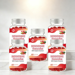 Gomitas de Berberina con Sabor a Fresa Natural, Halal, Sin Azúcar, Suplemento de Canela de Ceilán para Adultos, Herblife - Product Image 3