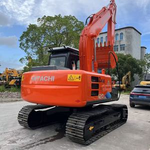 Excavadora de cadenas Hitachi ZX70 ZX55 ZX130 ZX120 con pocas horas de uso, excavadora hidráulica Hitachi ZX120 a buen precio, ZX200 - Product Image 3