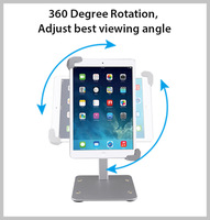 Support de sécurité antivol pour tablette, support de table, support de bureau pour iPad Pro, Kindle, tablettes Samsung Android