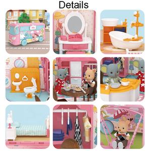 Nuevo Juguete de Moda, Casa de Muñecas Koala, Escena de Muebles, Autobús de Juguete, Juego de Simulación, Casa Caravana, Juego de Casa para Niños, Regalo para Niñas - Product Image 5