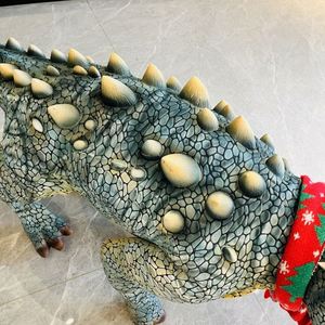 Robot chien animatronique IA Ankylosaurus - Construction métallique - Jouet de divertissement public pour centres commerciaux et aéroports - Product Image 6