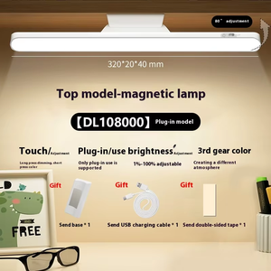 Luz LED para armario y armario de cocina recargable por USB, lámpara magnética fina inalámbrica para uso doméstico, iluminación de mostrador - Product Image 3