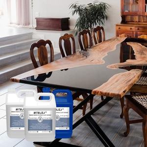 Résine à durcissement rapide Épaisseurs élevées de résine époxy Table basse de rivière époxy - Product Image 3