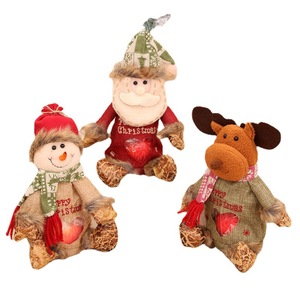 Bolsa de Navidad para manzanas con cremallera, bolsa de regalo de Navidad, bolsa de Navidad para manzanas de Nochebuena, bolsa de regalo con diseño de Papá Noel - Product Image 5